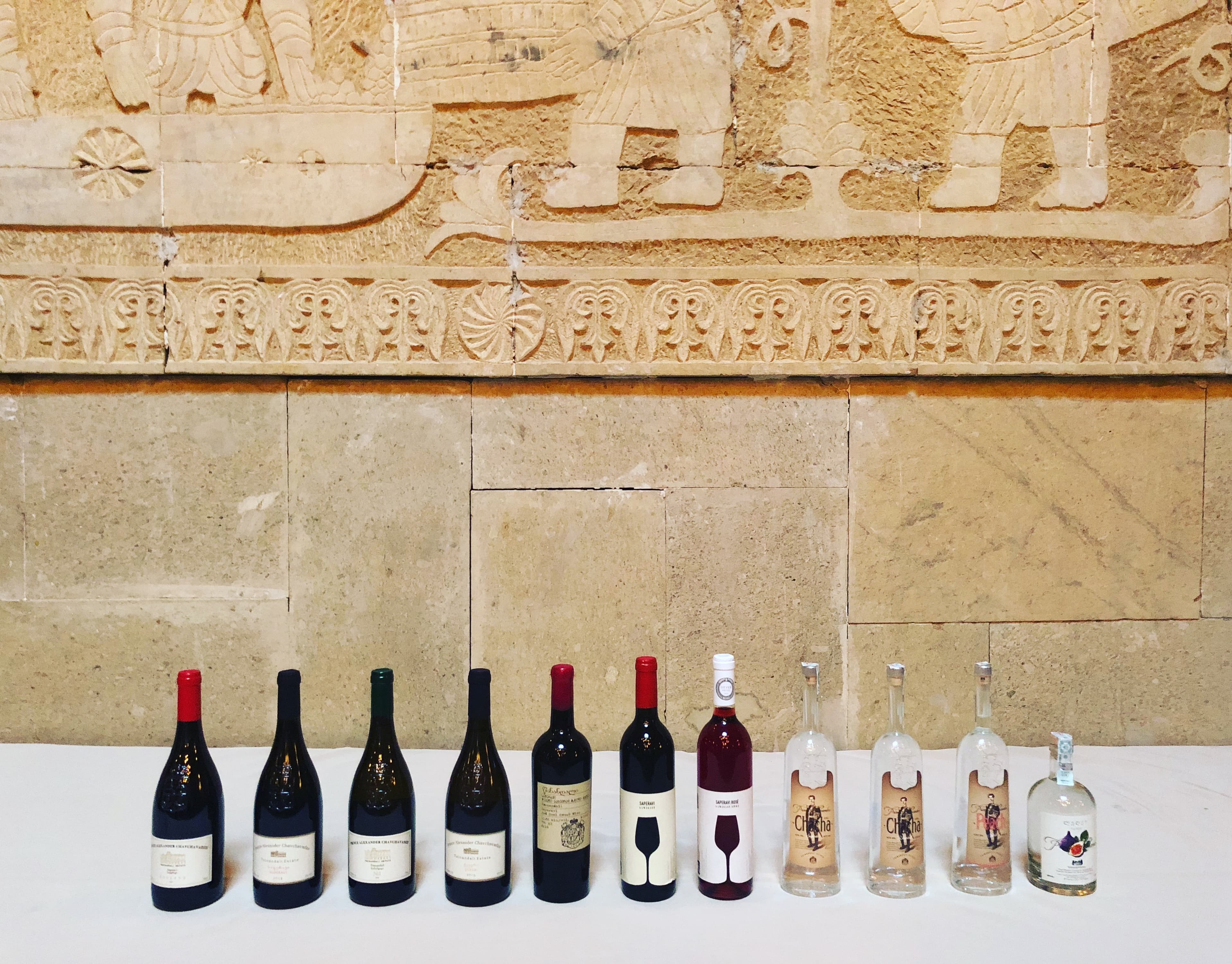 Dégustation de vins georgiens Gabrielle Vizzavona